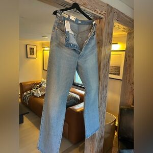 Levi's Ribcage Light Blue Denim Jeans size 32